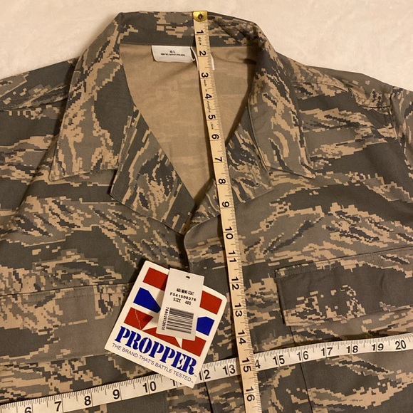 Propper ABU Mens Tactical Military Coat Tiger Digital Camo 48S XL - Picture 16 of 16